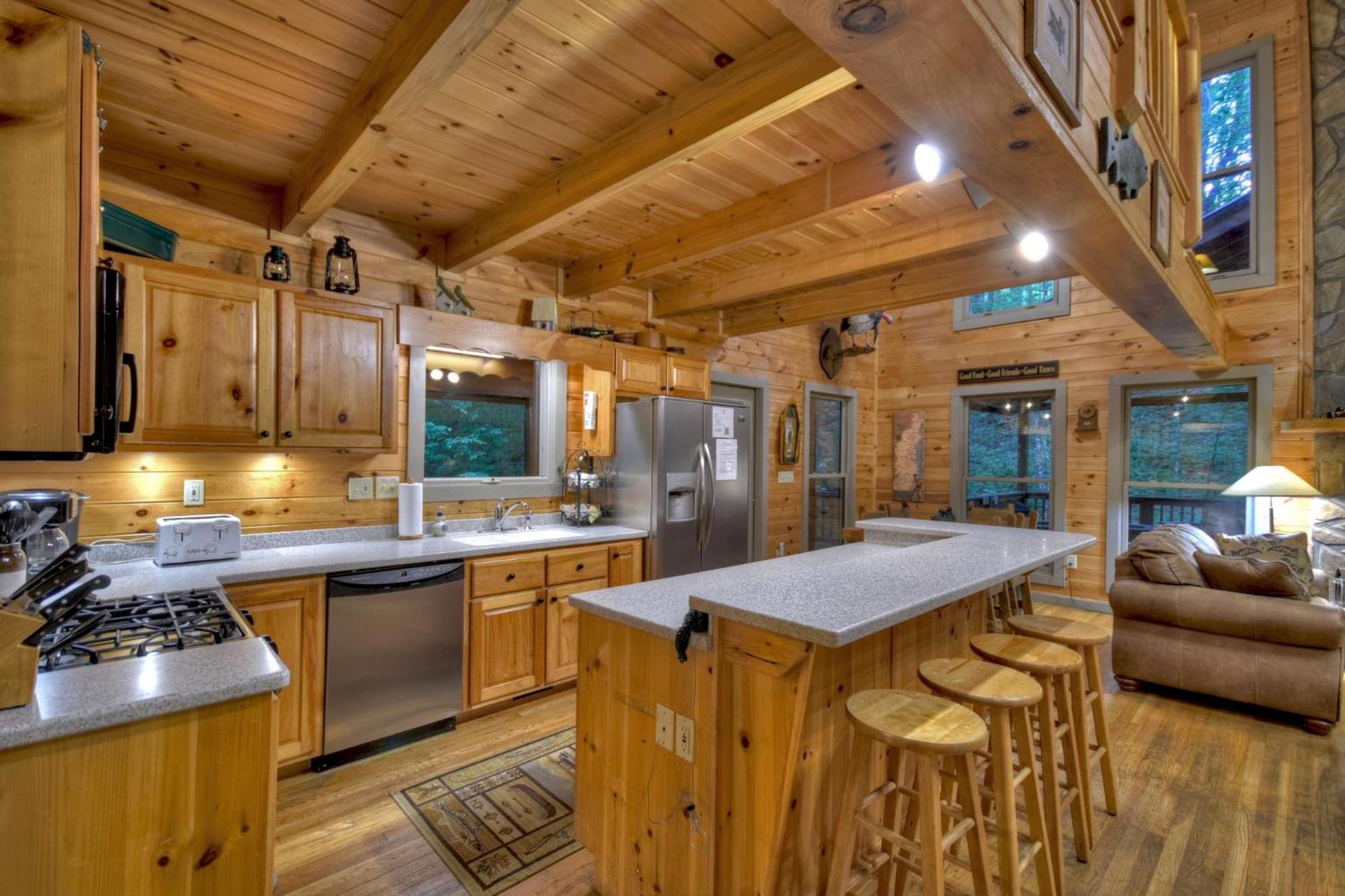 K6 Lodge Gather Around The Firepit Soak In The Hot Tub And Splash In The Creek Blue Ridge Exterior photo